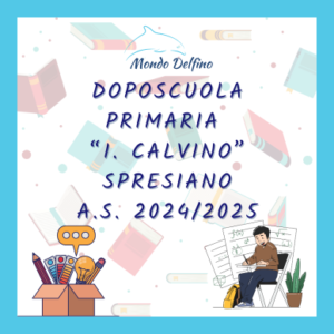 Doposcuola Spresiano Primaria 2024-25 - Società Mondo Delfino Cooperativa Sociale - Servizi Educativi